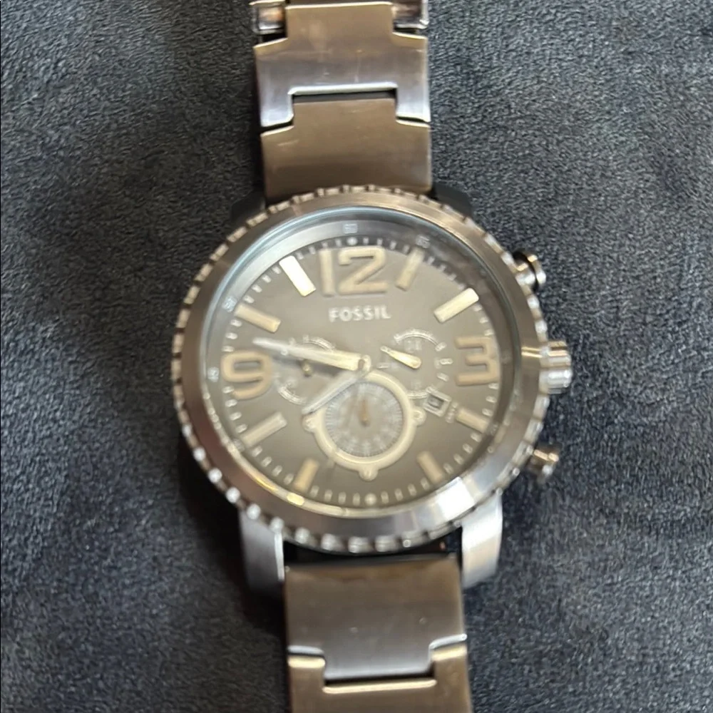 Fossil Silver BQ1651 men’s watch - Picture 1 of 7